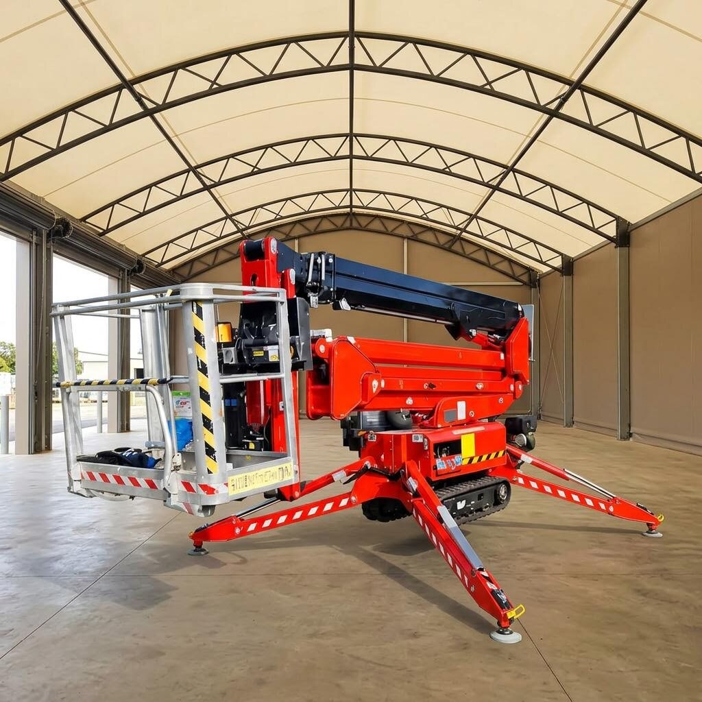 Bluelift Zeus 1893 tracked access platform front view