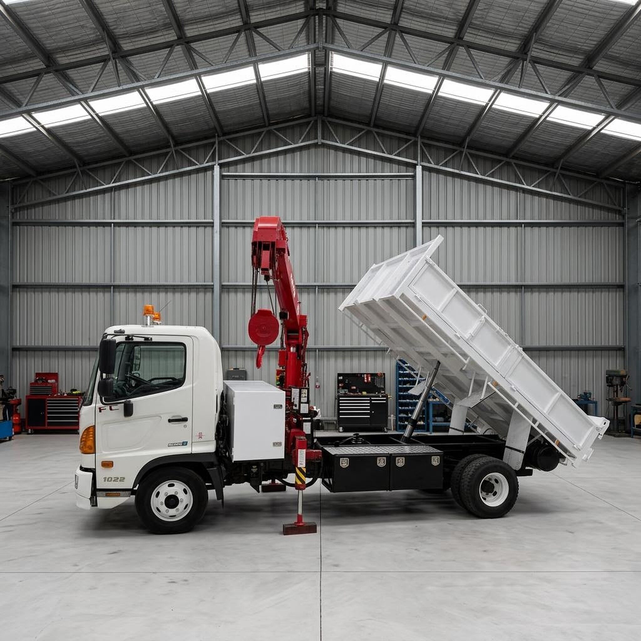 2016 Hino FC 500 UNIC V290 crane tipper truck for sale Sydney