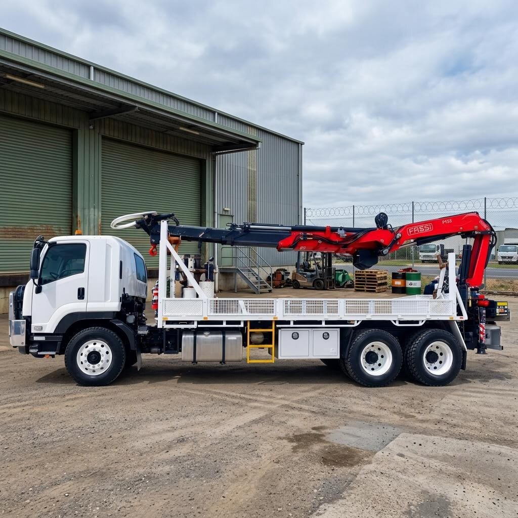 Isuzu FVZ1400 Crane Borer